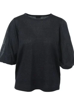 Truien>AIMEE THE LABEL TRUI KORTE MOUW Blauw