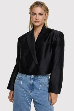 Blazers & Jasjes>ALIX THE LABEL BLAZER Zwart