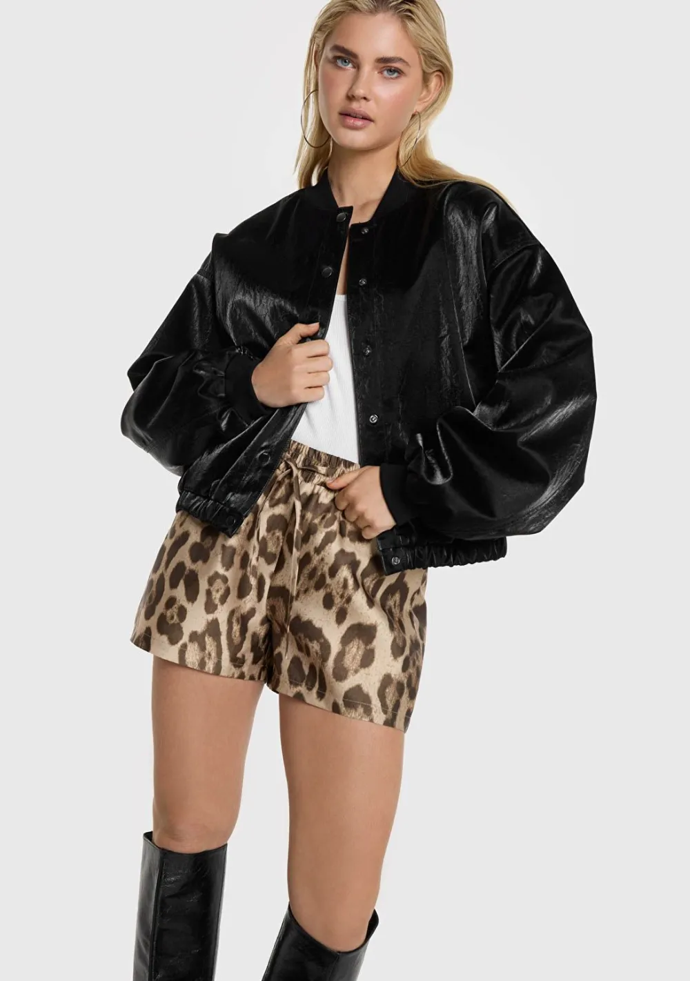 Blazers & Jasjes|Jassen>ALIX THE LABEL BOMBERJACK Zwart