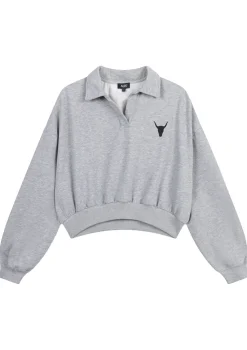 Sweaters|Truien>ALIX THE LABEL SWEATER Grijs