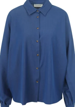Pakken & Co-Ords|Blouses>AMAYA AMSTERDAM BLOUSE Blauw