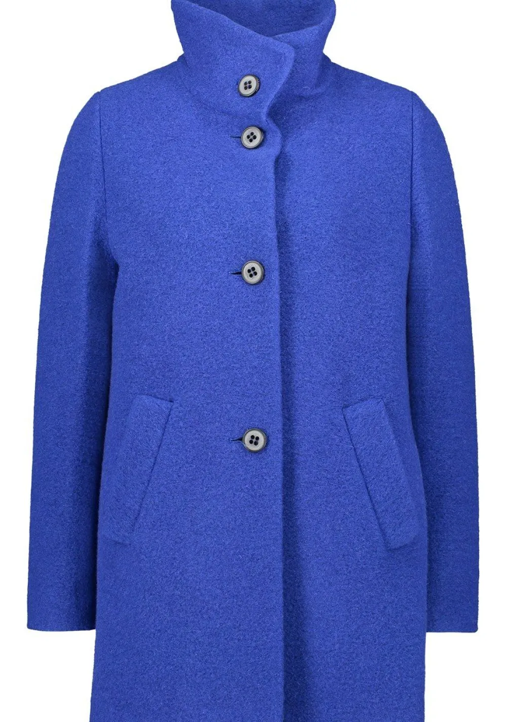 Jassen>AMBER AND JUNE MANTEL Blauw