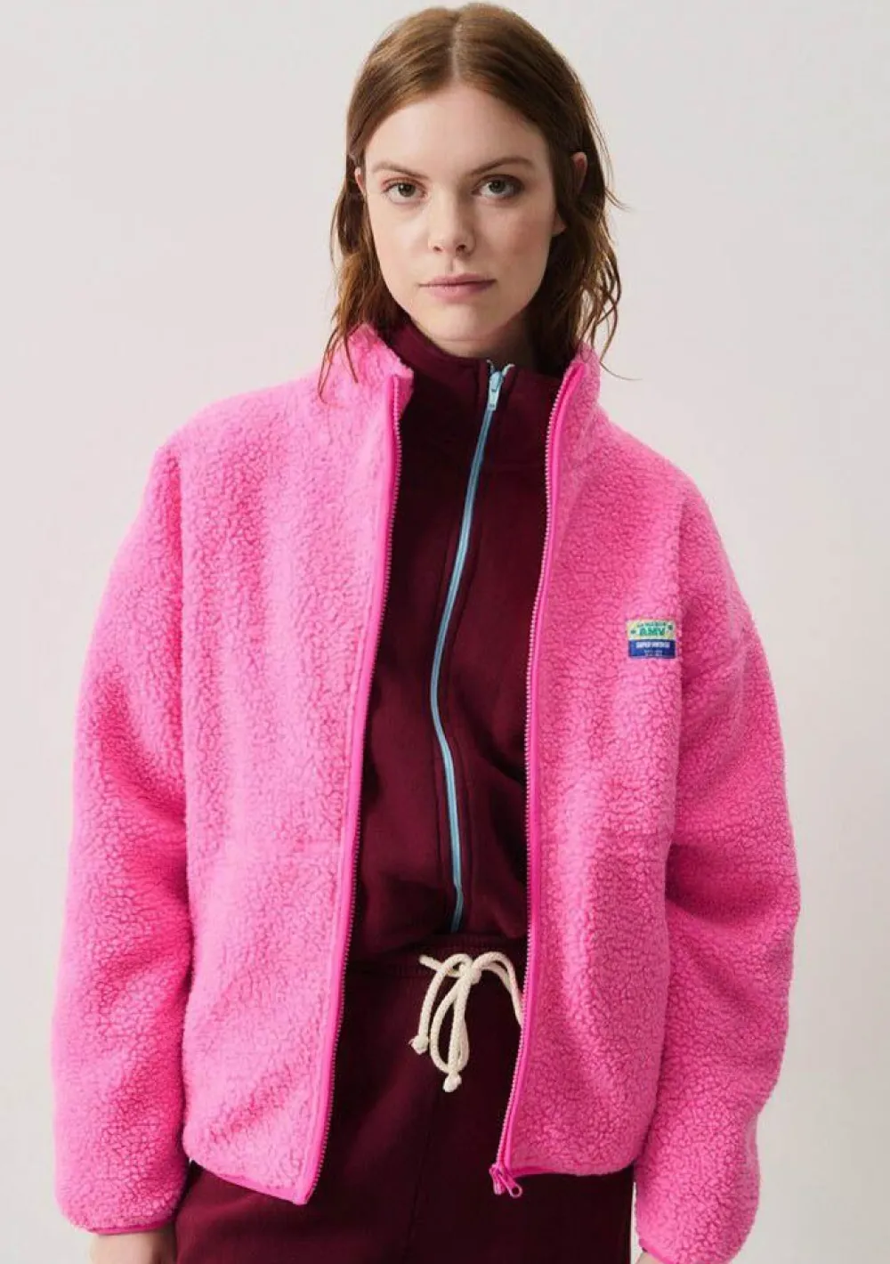 Blazers & Jasjes>AMERICAN VINTAGE JASJE Roze