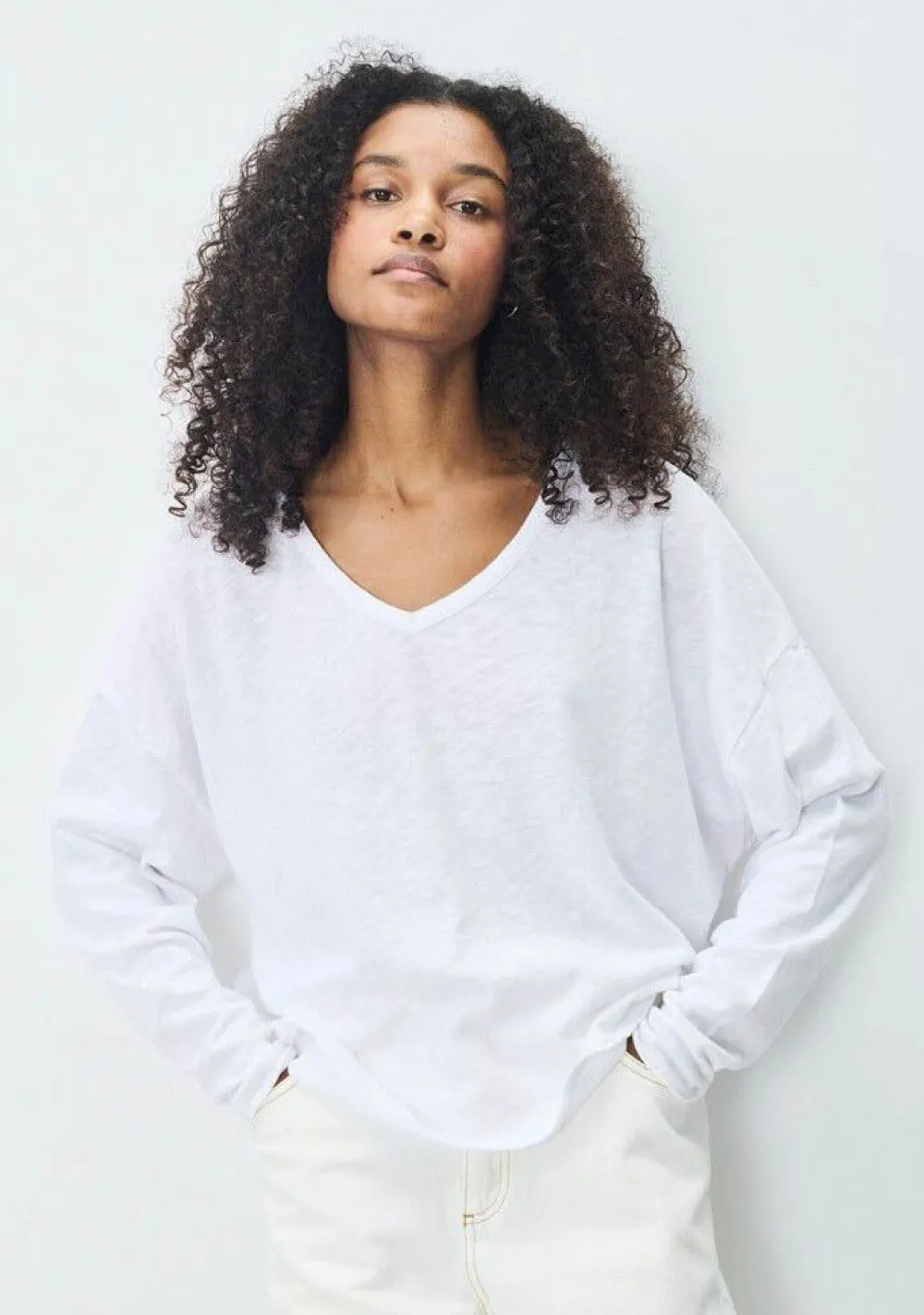 Shirts>AMERICAN VINTAGE SHIRT Wit