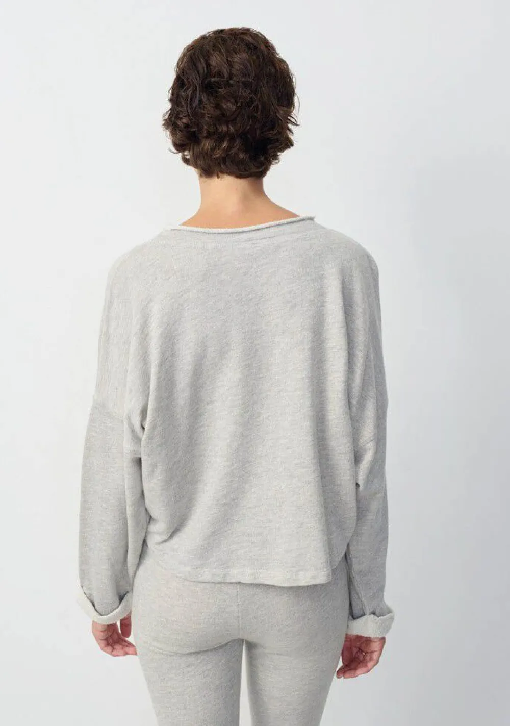 Sweaters|Truien>AMERICAN VINTAGE SWEATER Grijs