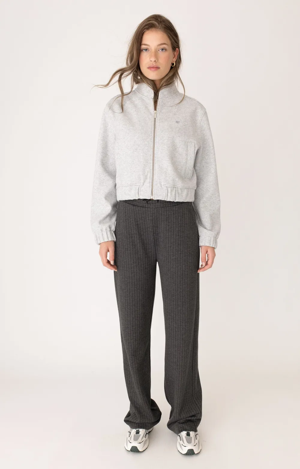 Blazers & Jasjes|Jassen>ANNA BLUE BOMBERJACK Grijs