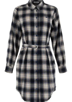 Jurken>ANNA BLUE JURK Blauw