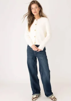 Vesten>ANNA BLUE VEST Off white