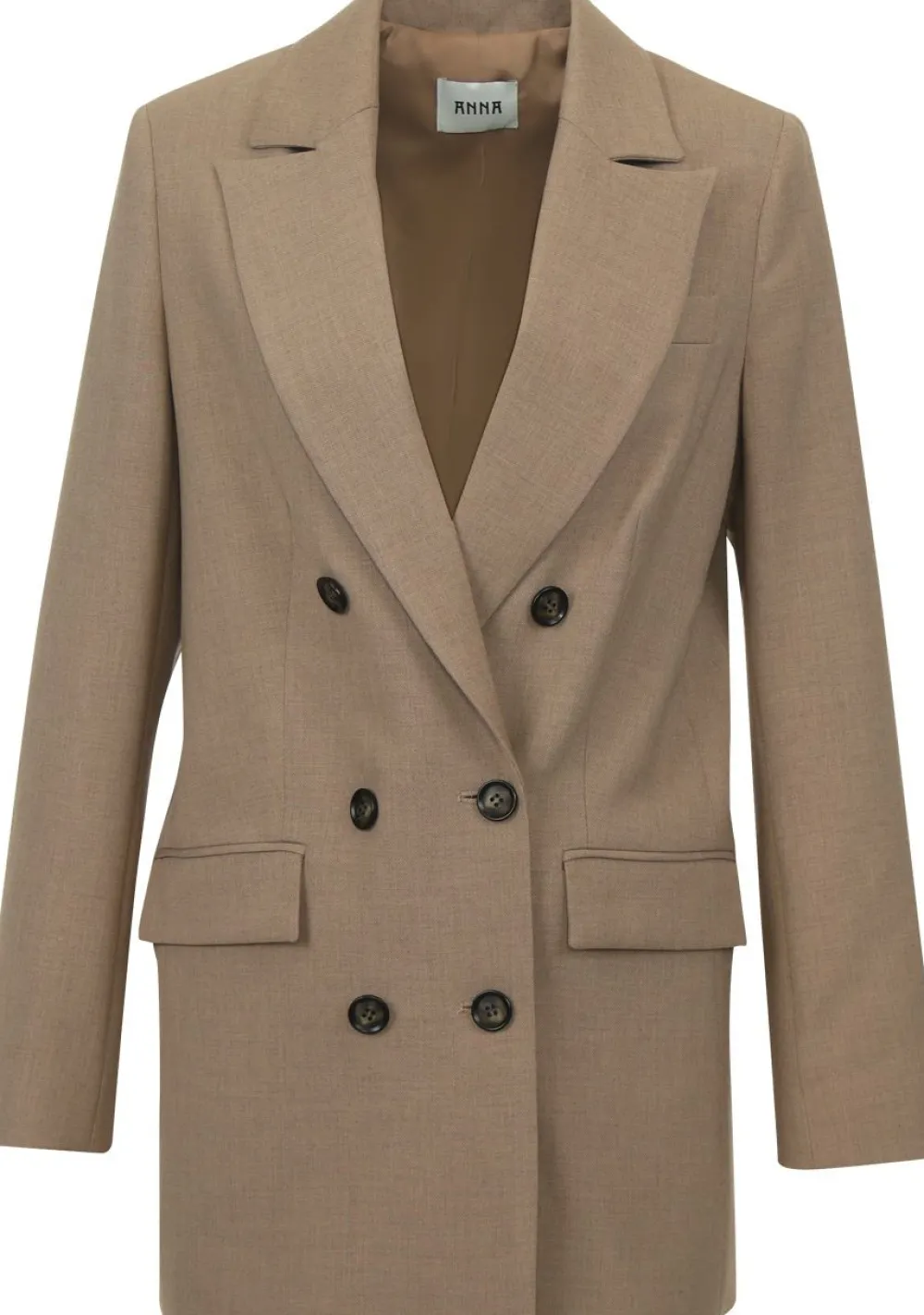 Pakken & Co-Ords|Blazers & Jasjes>ANNA VAN TOOR BLAZER Beige