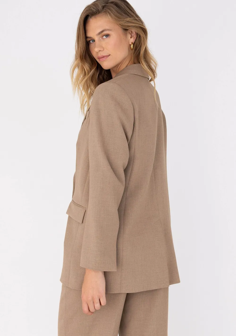 Pakken & Co-Ords|Blazers & Jasjes>ANNA VAN TOOR BLAZER Beige