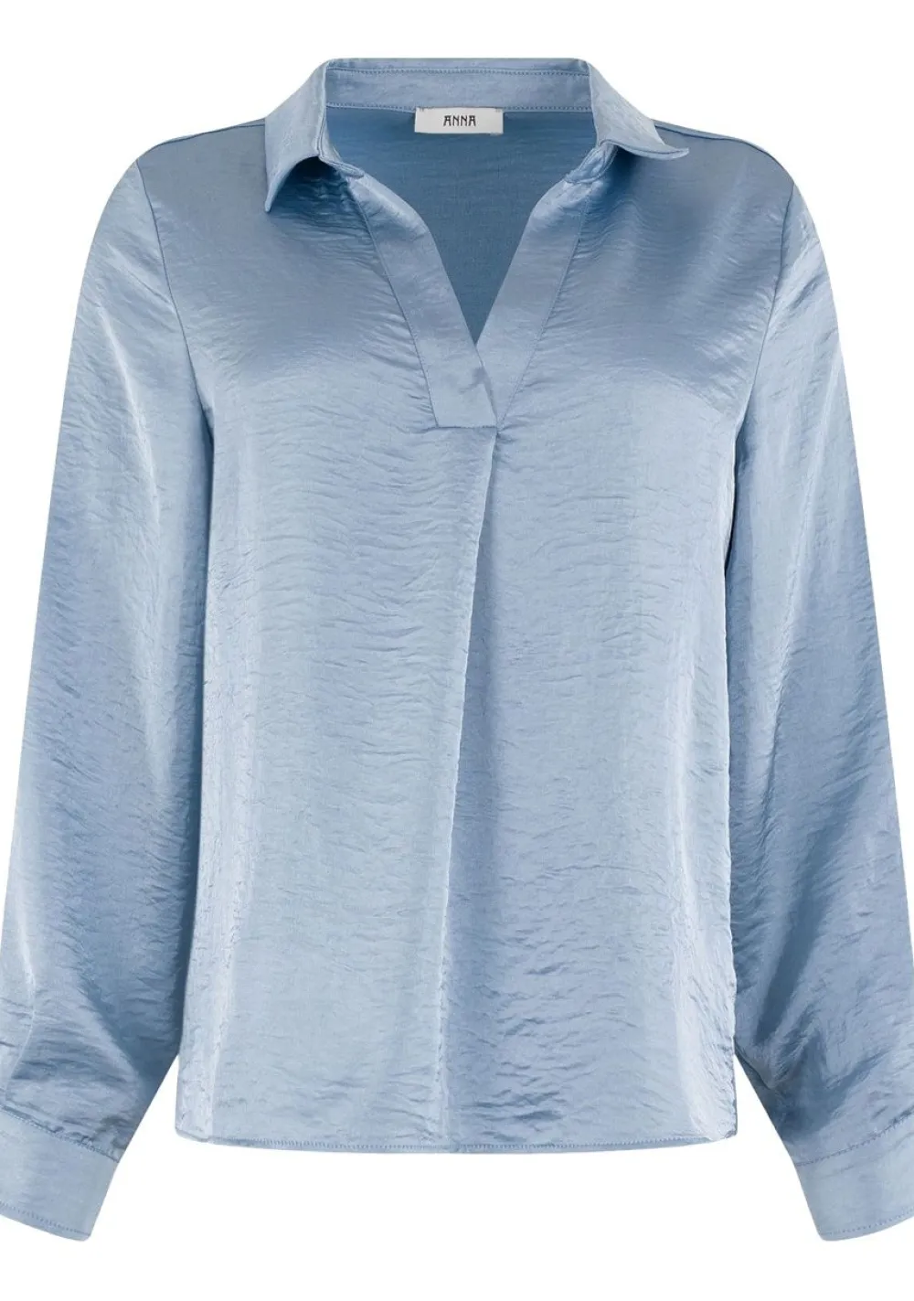 Blouses>ANNA VAN TOOR BLOUSE Blauw