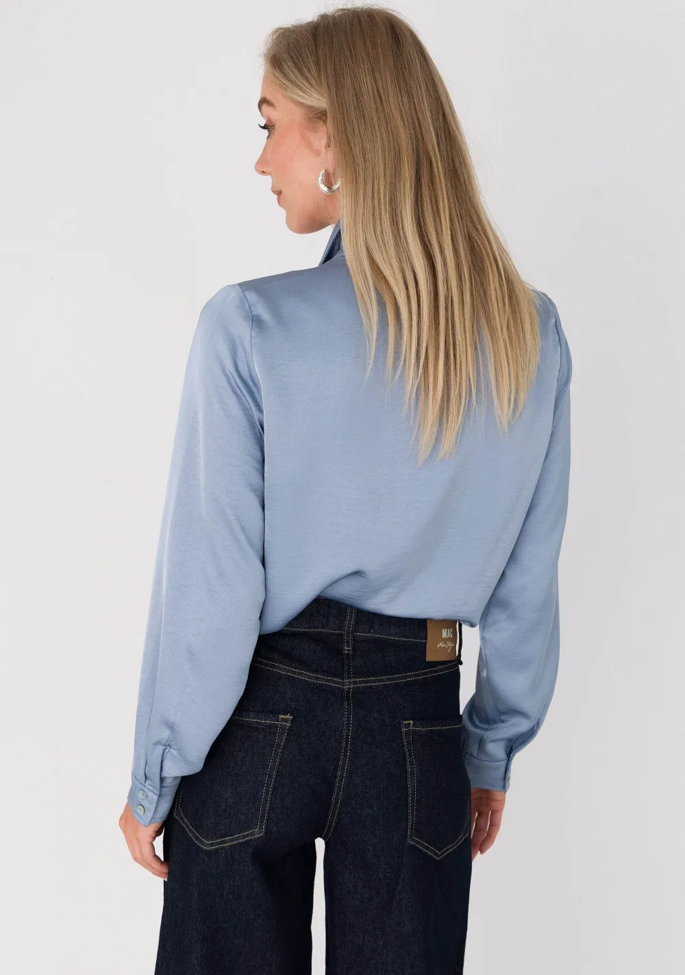 Blouses>ANNA VAN TOOR BLOUSE Blauw