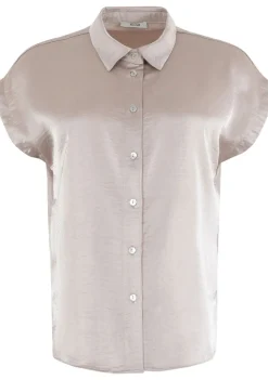 Blouses>ANNA VAN TOOR BLOUSE Beige