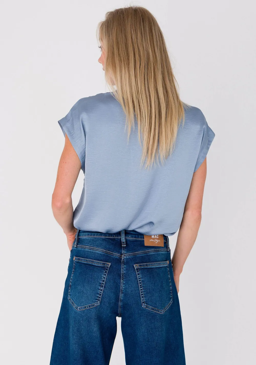 Blouses>ANNA VAN TOOR BLOUSE Blauw