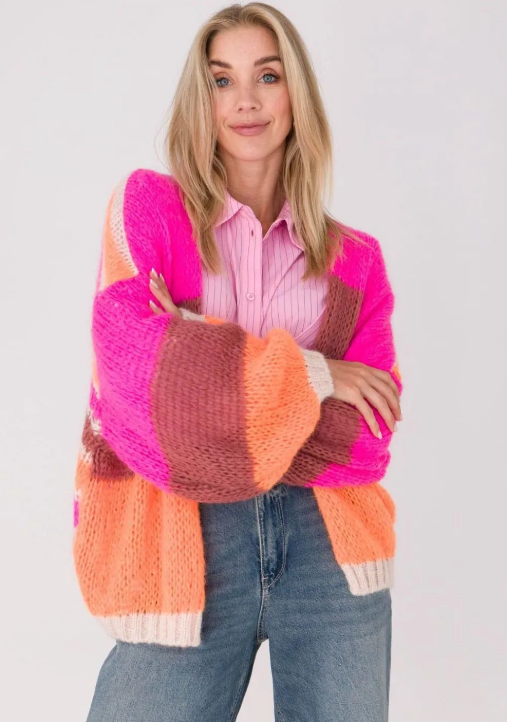 Blouses>ANNA VAN TOOR BLOUSE Roze