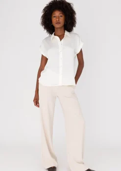 Blouses>ANNA VAN TOOR BLOUSE Off white