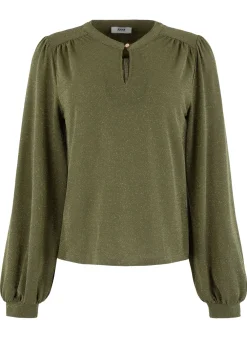 Blouses>ANNA VAN TOOR BLOUSE Groen