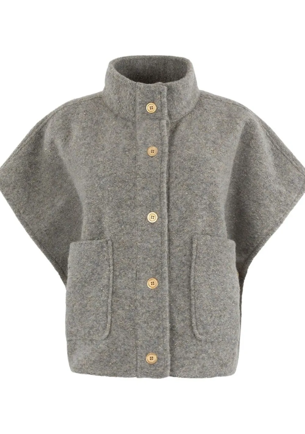 Gilets|Blazers & Jasjes>ANNA VAN TOOR GILET Grijs