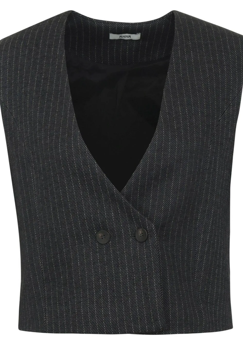 Gilets|Blazers & Jasjes>ANNA VAN TOOR GILET Grijs