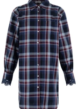 Jurken>ANNA VAN TOOR JURK Blauw