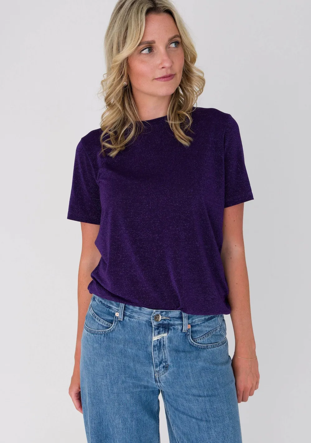 Shirts>ANNA VAN TOOR SHIRT Paars