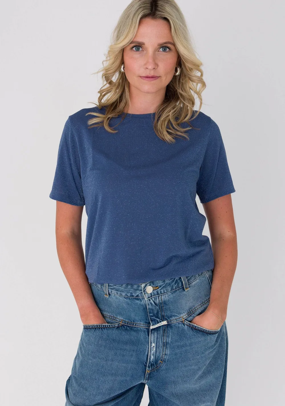 Shirts>ANNA VAN TOOR SHIRT Blauw
