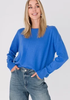 Truien>ANNA VAN TOOR TRUI Blauw