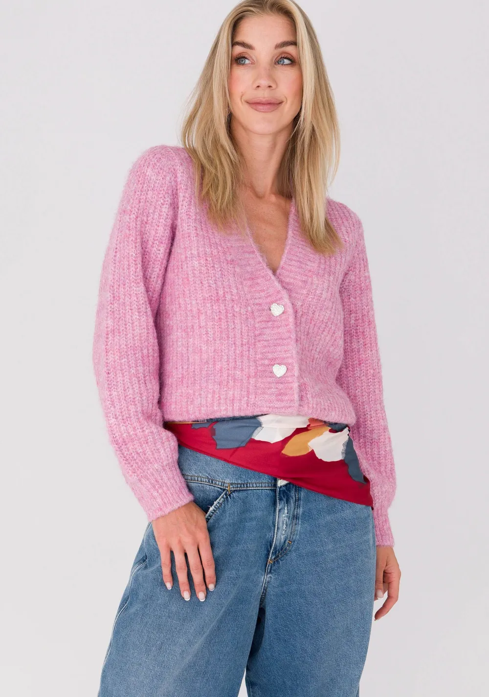 Vesten>ANNA VAN TOOR VEST Roze