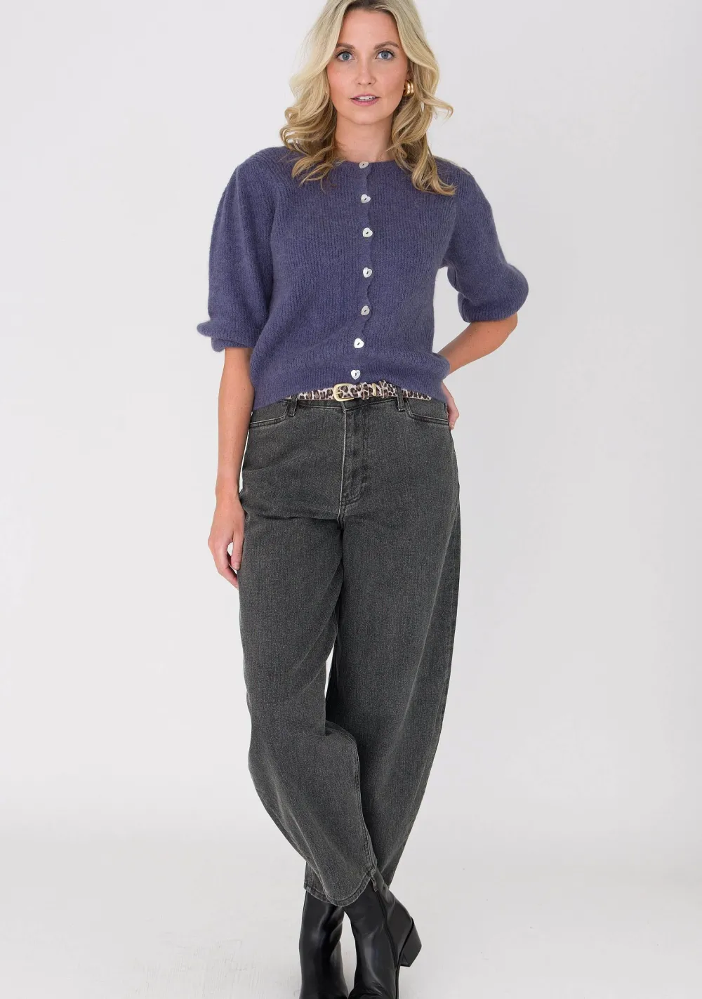 Vesten>ANNA VAN TOOR VEST Paars