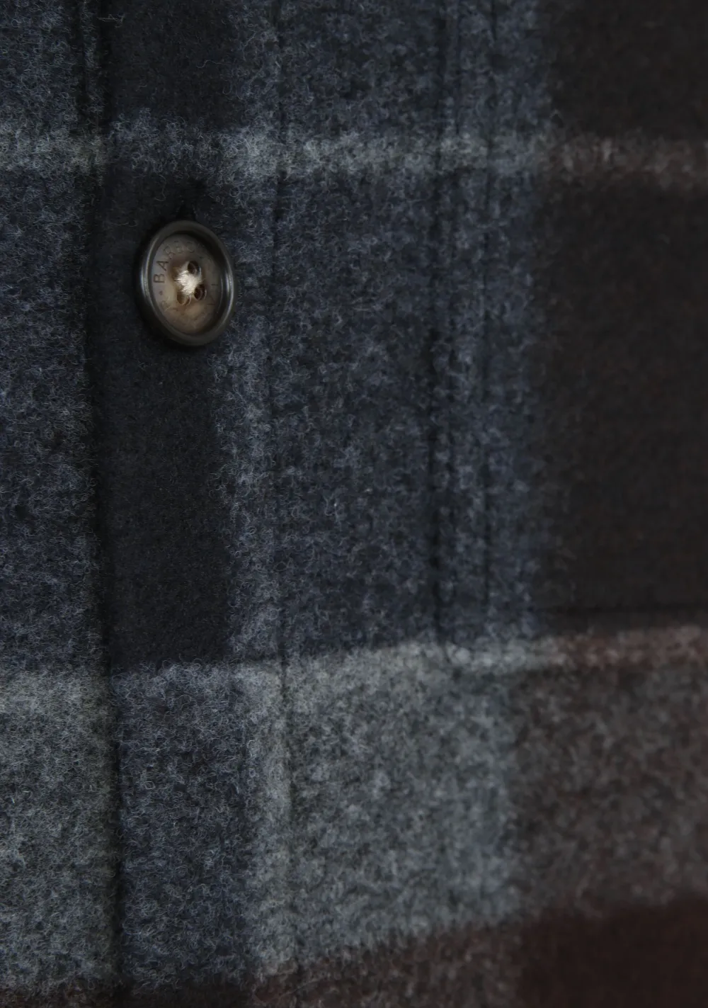 Overshirts>BARBOUR OVERSHIRT Bruin