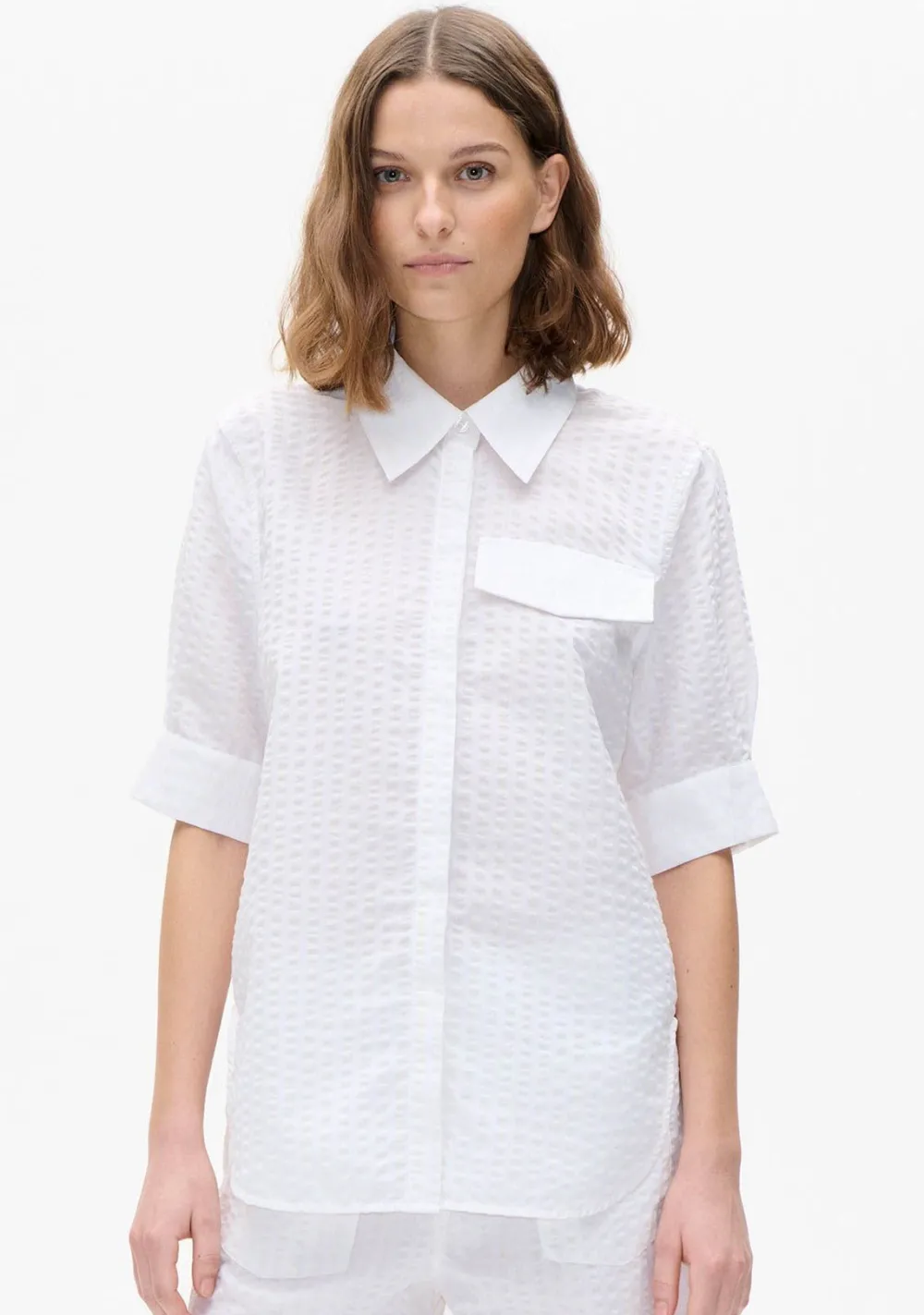 Blouses>BAUM UND PFERDGARTEN BLOUSE Wit