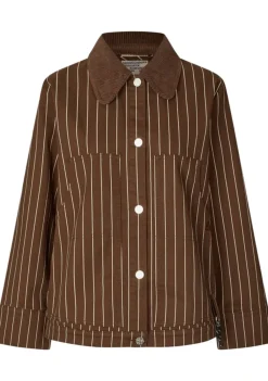 Blazers & Jasjes|Pakken & Co-Ords>BAUM UND PFERDGARTEN DENIMJACK Bruin