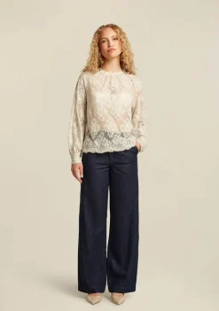 Blouses>BEAUMONT BLOUSE Off white