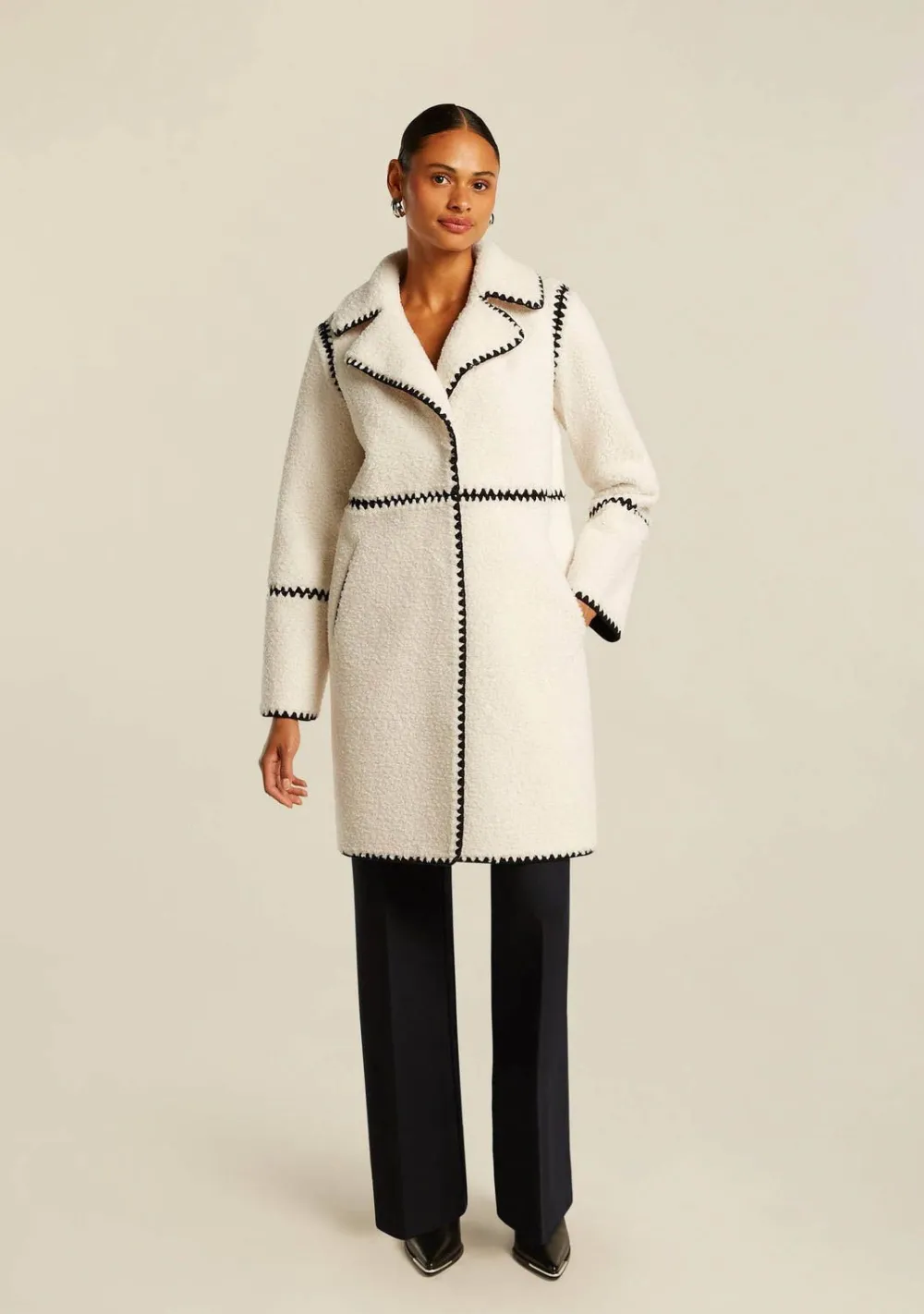 Winterjassen|Jassen>BEAUMONT MANTEL Off white