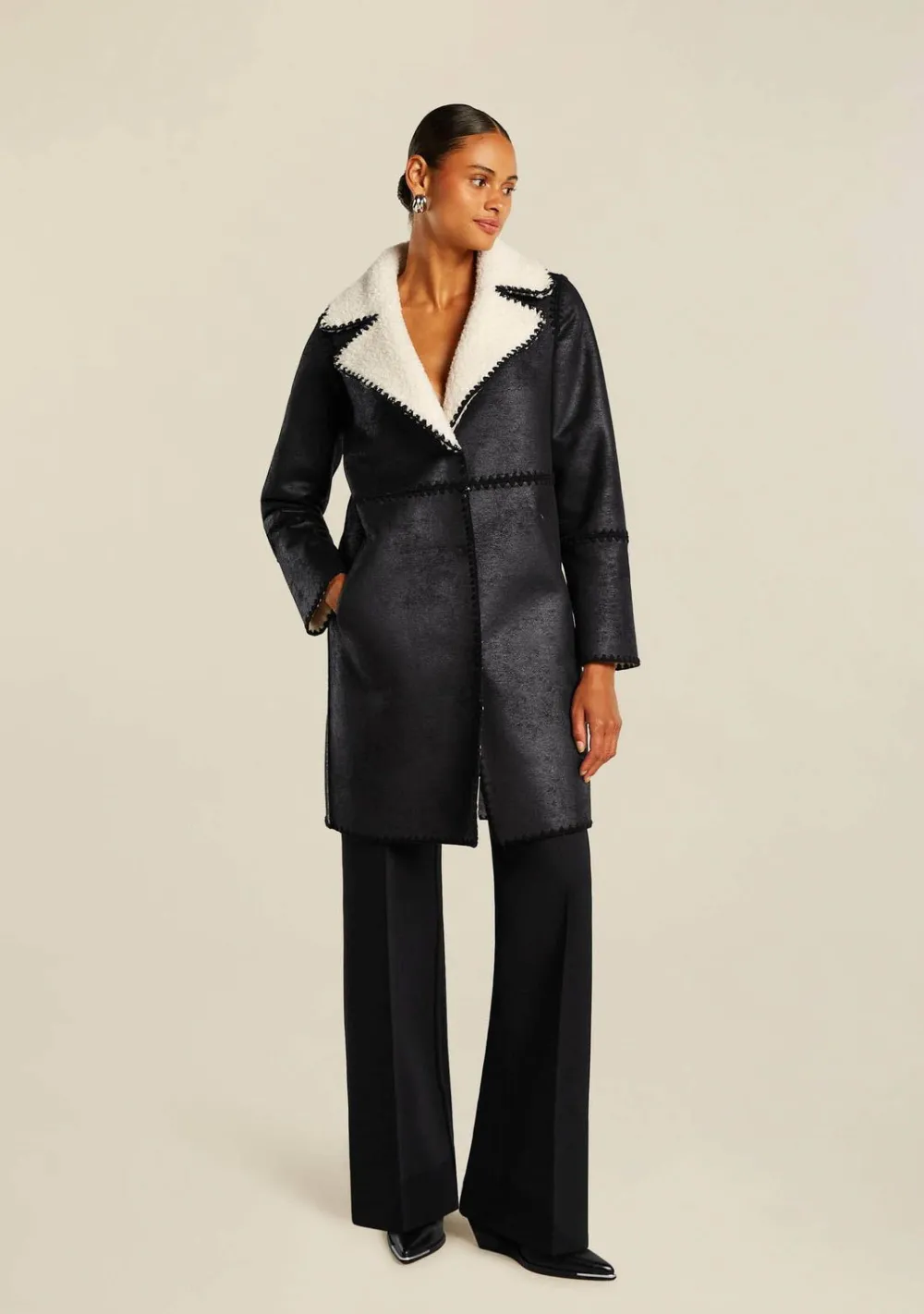 Winterjassen|Jassen>BEAUMONT MANTEL Off white