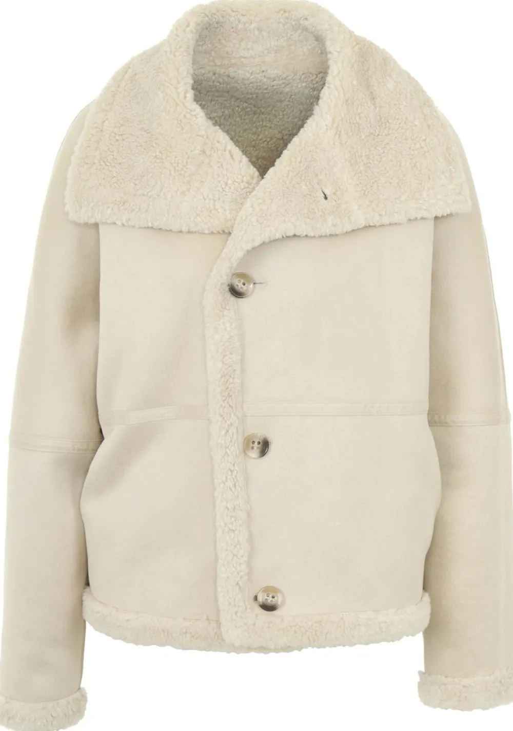 Jassen|Winterjassen>BEAUMONT MANTEL Off white