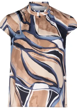 Blouses>BETTY & CO BLOUSE Blauw