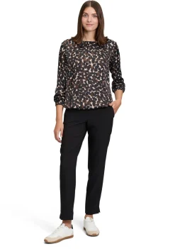 Blouses>BETTY BARCLAY BLOUSE Bruin
