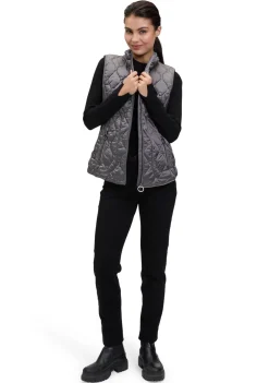 Jassen>BETTY BARCLAY BODYWARMER Grijs