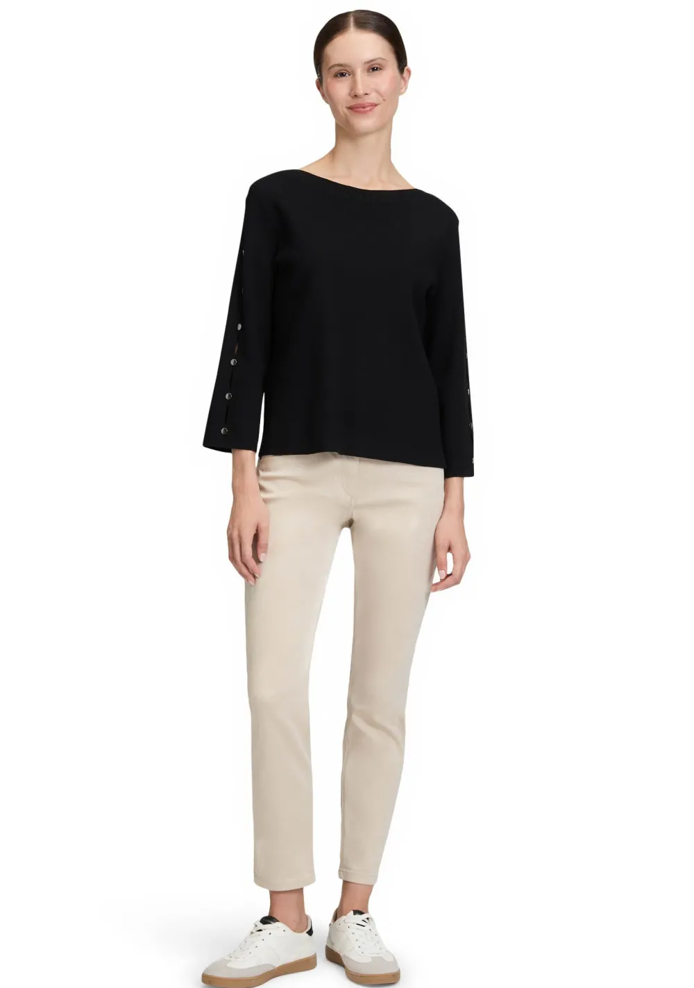 Truien>BETTY BARCLAY TRUI Zwart