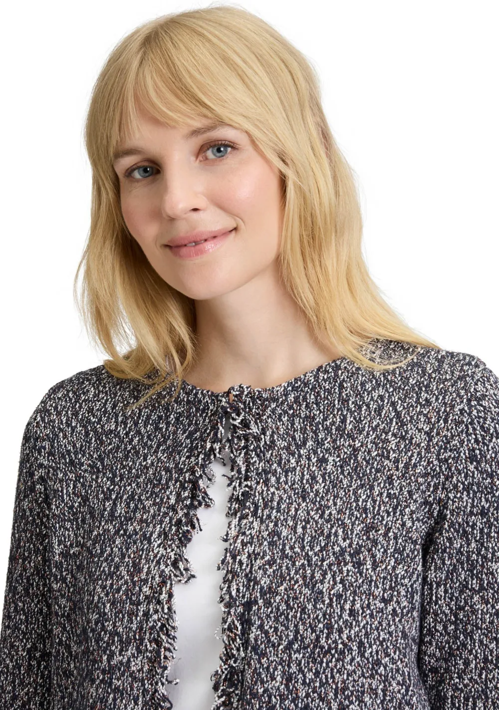 Vesten>BETTY BARCLAY VEST Blauw