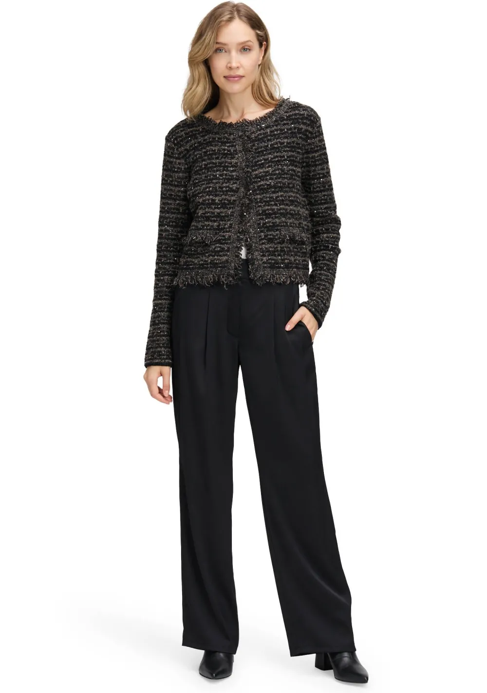 Vesten>BETTY BARCLAY VEST Zwart