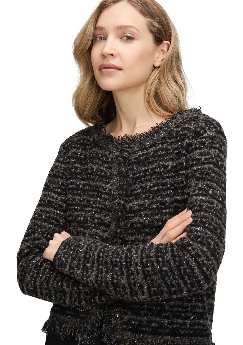 Vesten>BETTY BARCLAY VEST Zwart