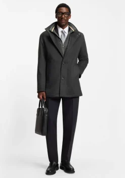 Jassen>BOSS BLACK COAT Grijs