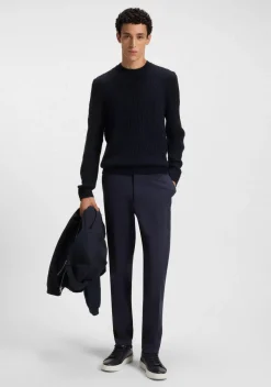 Truien>BOSS BLACK TRUI Blauw