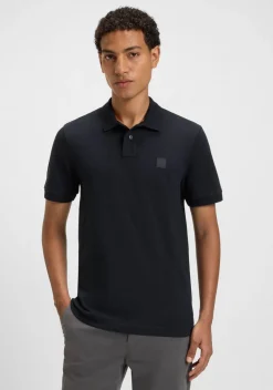 Polo's>BOSS ORANGE POLO Blauw