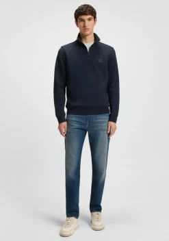 Truien>BOSS ORANGE TRUI Blauw