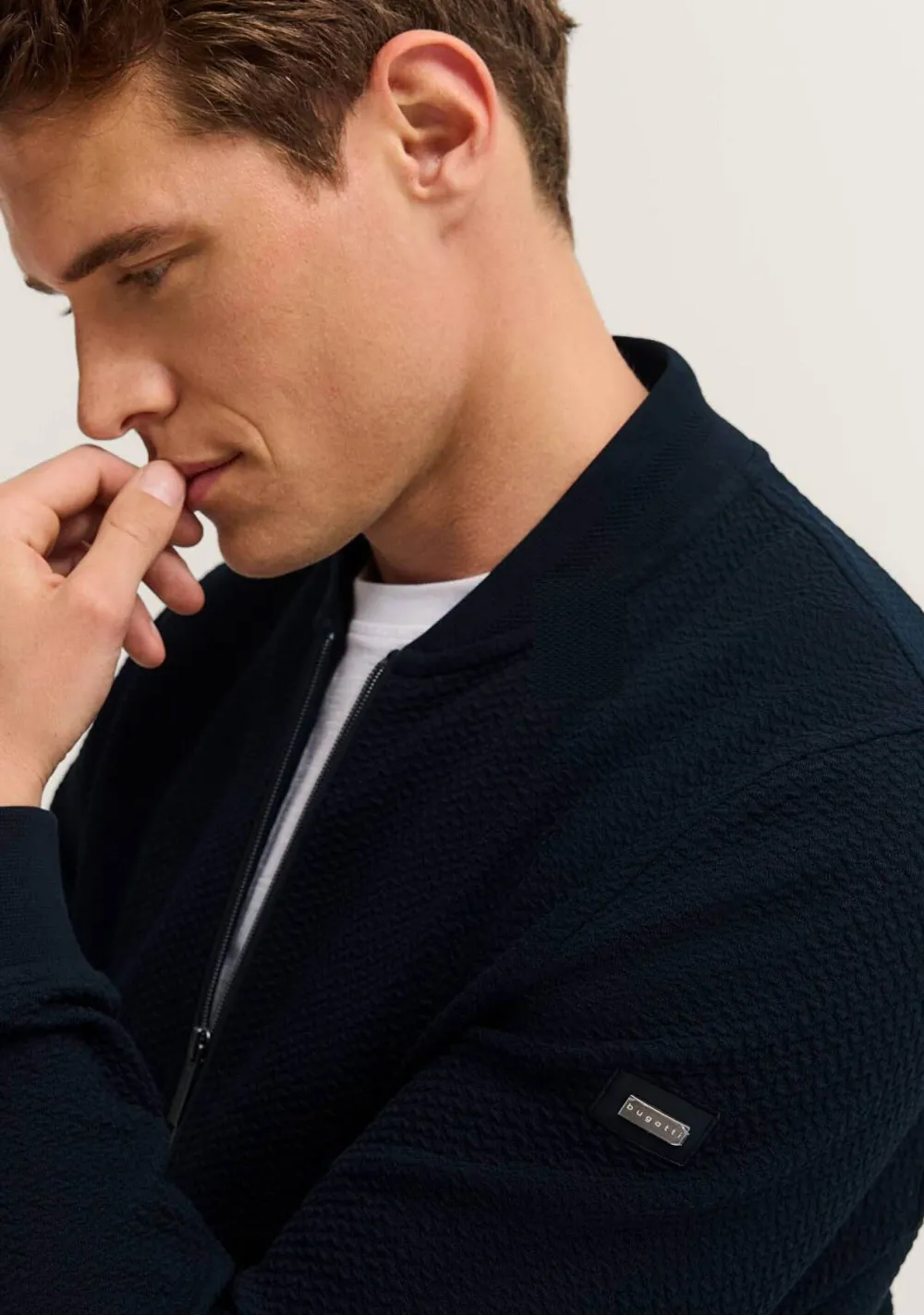 Vesten>BUGATTI VEST Blauw