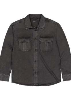 Overshirts>BUTCHER OF BLUE OVERSHIRT Zwart