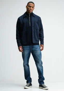 Overshirts>BUTCHER OF BLUE OVERSHIRT Blauw